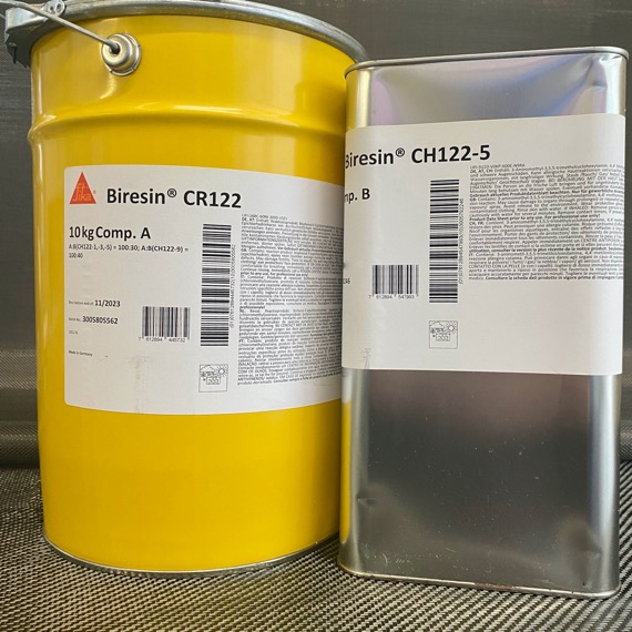 Biresin CR122 (CH122-5) термостойкая инфузионная система (Комплект 0,65 кг.)