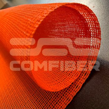 Проводящая сетка оранжевая Knitflow 160