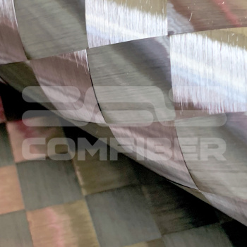 Карбон 100 г/м плейн 12К нить 15 мм площеное