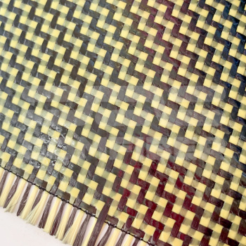 Препрег карбон-арамид 220 г/м твил 42% FRD