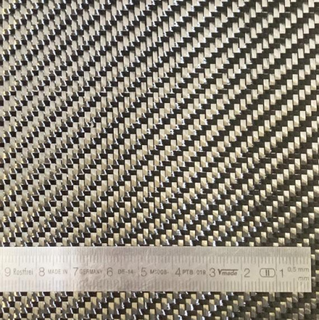 Карбон 245 г/м твил 2/2 3К - B-grade