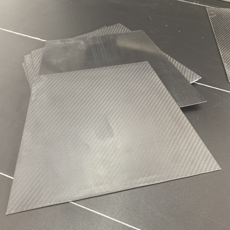 Листы углепластик (карбон) - готовые со склада