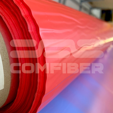 Перфорированная пленка WL3900R красная P31 препрег