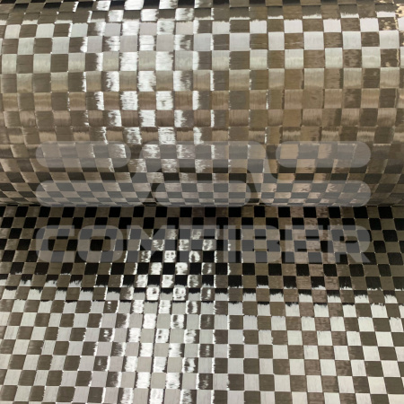 Карбон 200 г/м плейн 12К нить 8 мм площеное